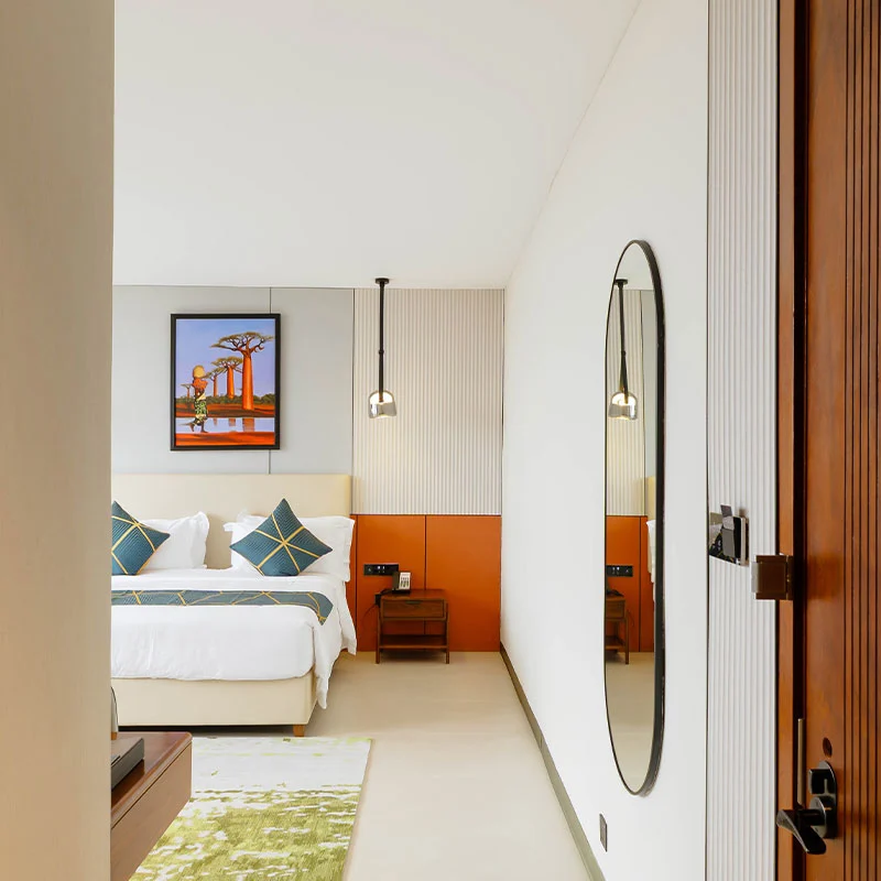 Rooms and suites at Abantu Hotel in Mikocheni, Dar es Salaam.