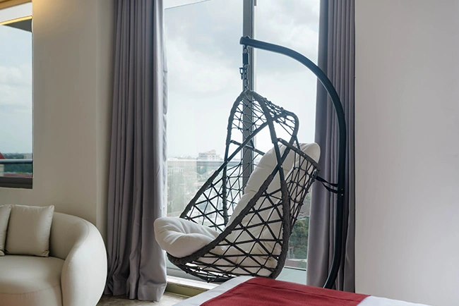 Welcoming guest room environment designed for comfort during business or leisure stays in Mikocheni.